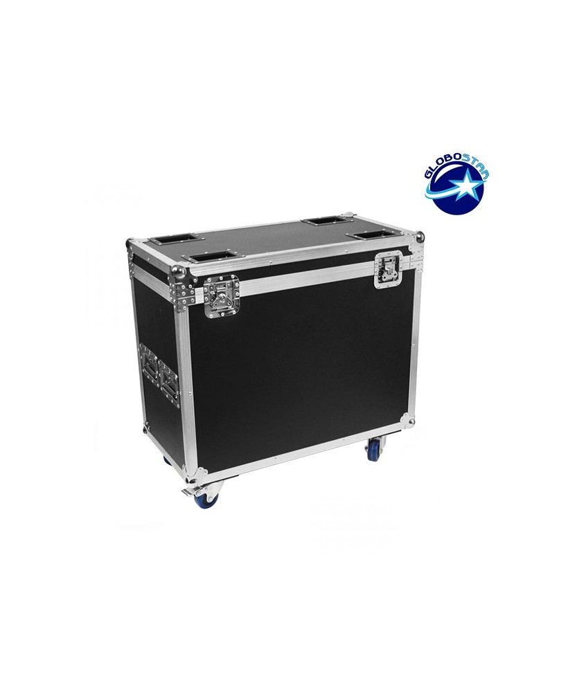 Επαγγελματικό Flight Case Κινούμενης Ρομποτικής Κεφαλής LED MATRIX INFINITY ROTATE WASH 10° 25x12W CREE LED 230V DMX512 RGBW GloboStar 51160